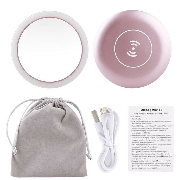 Mini Circular Makeup Mirror