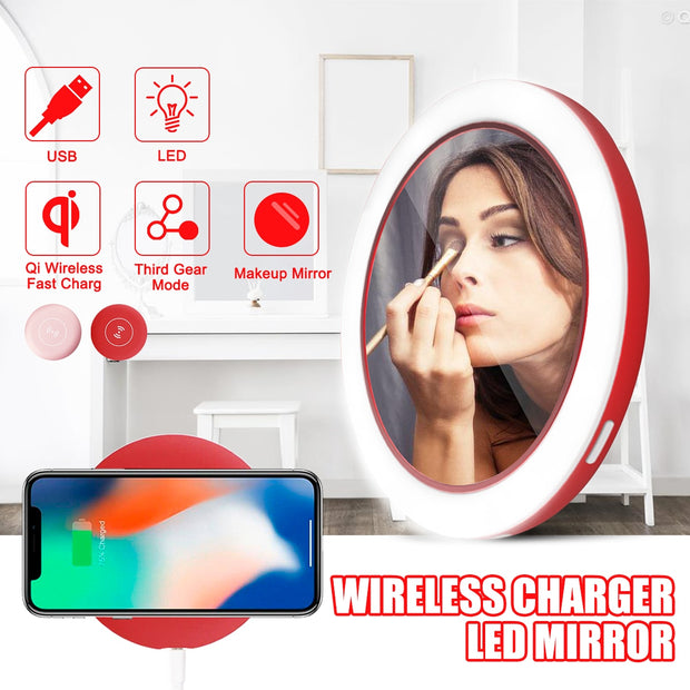 Mini Circular Makeup Mirror